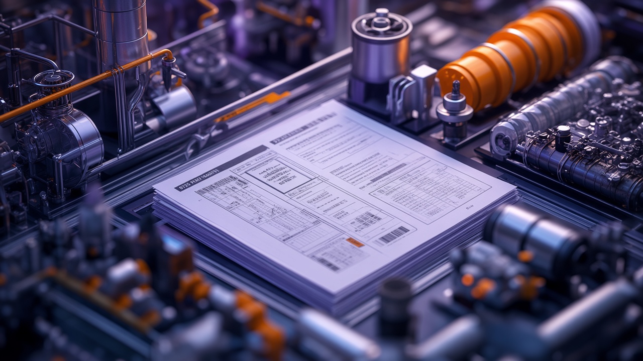 Technical papers among mechanical and electrical engineering components